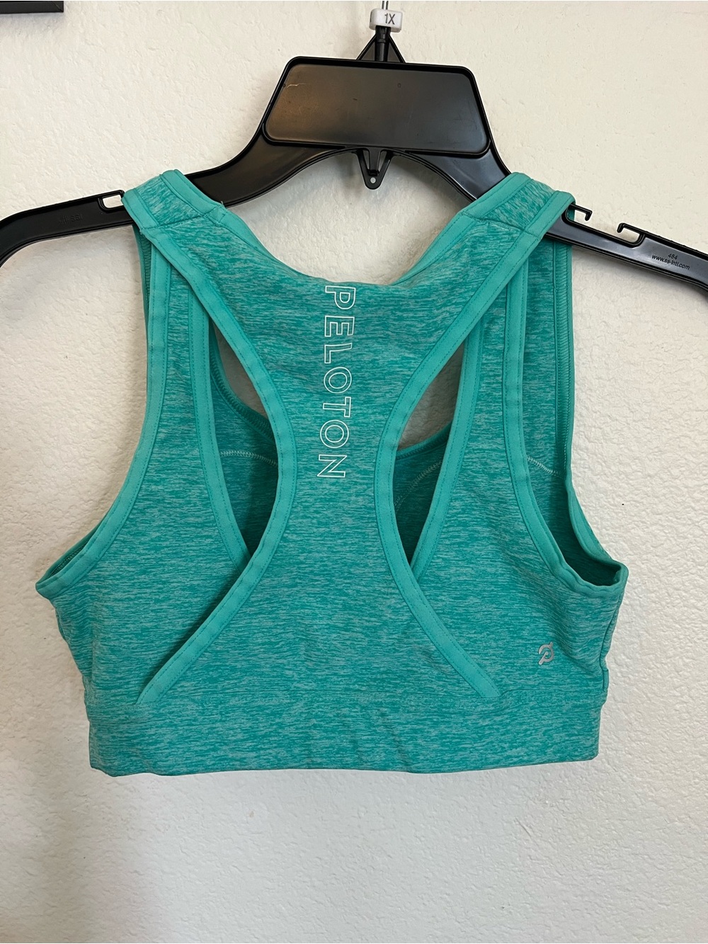 New Peloton Drive & Recover turquoise sports bra Size small